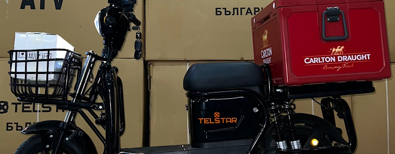 Електрически карго скутер TANK CARGO TELSTAR 3000W 23Ah Нов модел 2026