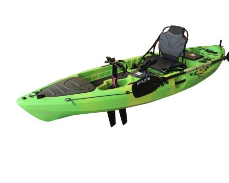 Риболовен и туристически каяк KOROT с педална система и кормилна уредба