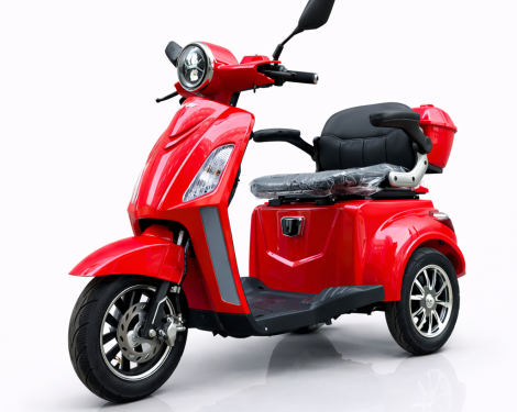 Електрическа триколка LUXOR PRO NEW 60V 1500W със задно задвижване и диференциал Нова серия