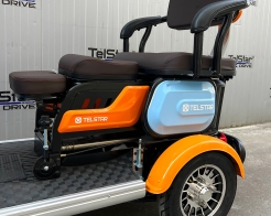 Електрическа четириколка Luxor Roof 1500W 23Ah триместна с покрив Нов модел 2026 снимка 183