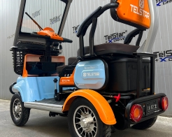 Електрическа четириколка Luxor Roof 1500W 23Ah триместна с покрив Нов модел 2026 снимка 183