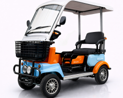 Електрическа четириколка Luxor Roof 1500W 23Ah триместна с покрив Нов модел 2026 снимка 183