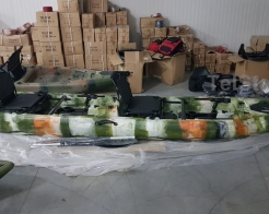 Професионален двуместен SIT-ON-TOP риболовен каяк с двойна педална система ROMANCE снимка 56