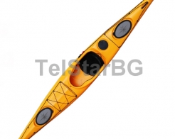 Едноместен туристически спортен кану каяк SEMIK снимка 62